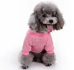 Кофта для собак та котів EcoToys Pink S ряба рожева A: 25 см B: 34 см C: 20 см 7130 - мініатюра 3