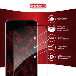 Скло захисне Intaleo Full Glue Honor X8A Black (1283126591174) - мініатюра 3