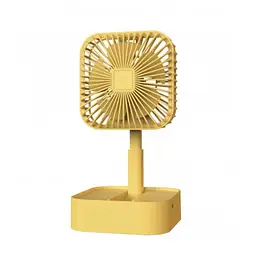 Портативний акумуляторний настольний вентилятор Portable Fan JY-1129 ручної USB міні вентилятор - мініатюра 2