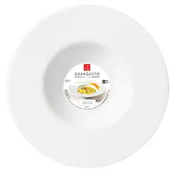 Тарілка для різотто Bormioli Rocco Grangusto 27 см білий (419323FTB121990)