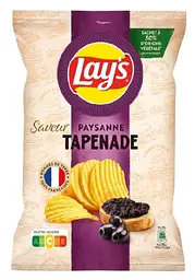 Чіпси Lay’s Paysanne зі смаком тапенади з чорних оливок 120 г
