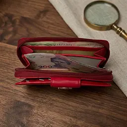 Жіночий гаманець Tony Perotti Swarovski 1655A marlboro (90001) червоний - мініатюра 6