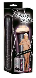 Мастурбатор You2Toys Pussy to Go з вібрацією тілесний - мініатюра 4