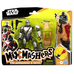 Іграшка-фігурка Hasbro MixMashers Star Wars Mando and Grogu (F9481_G0300) - мініатюра 7