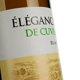 Вино Elegance de Cuvee Blanc біле сухе 0.75 л - мініатюра 3