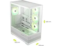 Корпус MSI MAG Pano 110R PZ White - мініатюра 2