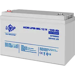 Акумулятор LogicPower AGM-MG 12V/100Ah/1200Wh [3877] [109900] - мініатюра 4