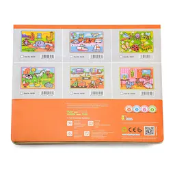 Дерев'яна рамка-вкладиш Viga Toys Домашні вихованці 6 елементів (56440) - мініатюра 3