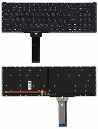 Клавіатура для ноутбука Acer Predator Helios 300 PH315-52 з підсвічуванням (Light), Black