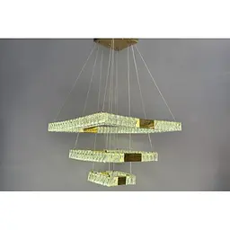 Люстра Linisoln 7965-60*40*20 FG метал, кришталь, LED, 120-50 см, 60*40*20 см, 100 Вт