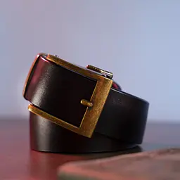 Чоловічий шкіряний ремінь Vintage 115х3,4 см acs0014926 - мініатюра 5