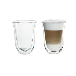 Набір склянок DeLonghi Latte Macchiato 330 мл 2 шт. (5513284171 / 5513214611) - мініатюра 2