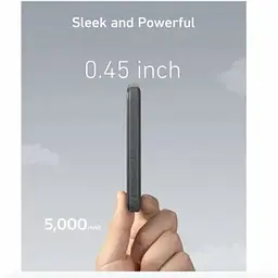 Зовнішній акумулятор Anker 621 Magnetic 5000mAh (A1610012) чорний - мініатюра 4
