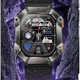 Розумний смарт-годинник Uwatch Smart Racer K з компасом Чорний - мініатюра 5