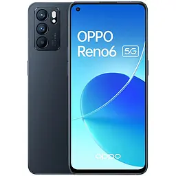 Смартфон Oppo Reno6 128 ГБ Stellar Black (Grade A) Seller Refurbished