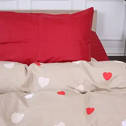 Наволочка MirSon Ranforce Elite 17-4750 Multicolored hearts 50х50 см (2200008933814) - мініатюра 3