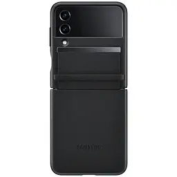 Чохол Flap Leather Cover для Samsung Galaxy Flip 4 (F721) (EF-VF721LBEGUA) Black
