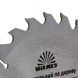 Диск пильний Vitals по дереву 165х20/16, ATB 24 (168132) - мініатюра 2