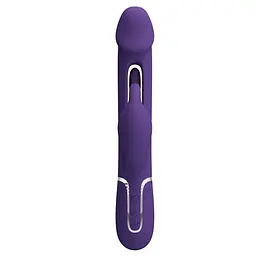 Вібратор PRETTY LOVE Kampas dark Purple PRETTY LOVE BW-500025-2 101623 - мініатюра 8
