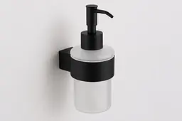 Дозатор рідкого мила VBI Terra black VBI-040706BL - мініатюра 3