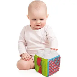 Розвиваюча іграшка Clementoni Sensory Cube серія Soft Clemmy (17902) - мініатюра 4