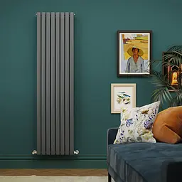 Радіатор дизайнерський Ideale Adele 11 8/1800/472 антрацит, Антрацит - мініатюра 3