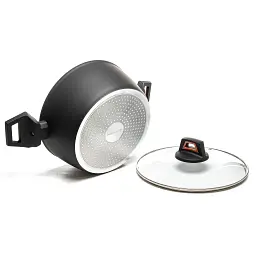 Каструля Hölmer кована з кришкою CR-1325-SBMCL Carrot 2,5 л (CR-1325-SBMCL Carrot) - мініатюра 6