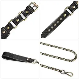 Нашийник Rebellion Reign Collar (коричневий) - мініатюра 9