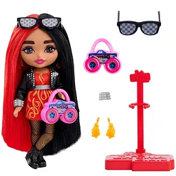 Мінілялька Barbie Extra Mini Леді-рокстар (HKP88) - мініатюра 3