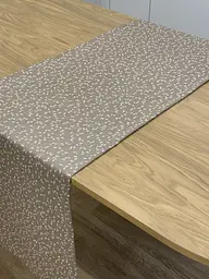 Ранер доріжка Ecotton DUCK 45x170 см для обіднього столу водовідштовхувальна кремовий (V 10/ Khave) (25008) - мініатюра 5