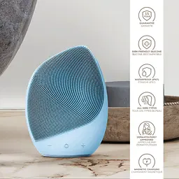 Щітка для обличчя Geske Sonic Facial Brush 5 в 1 електронна звукова аквамарин - мініатюра 5