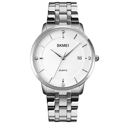 Наручний годинник чоловічий 1801SSI Silver Case Mesh Band Skmei acs0030583