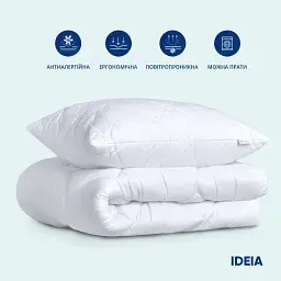 Подушка Ideia Classic Soft аналог лебединого пуху з внутрішньою подушкою 50х70 см біла (8-31135) - мініатюра 6