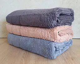 Набір турецьких махрових рушників Cestepe MicroCotton Premium 3 штуки 70x140 Nevara щільність 600 г/м2 - мініатюра 5