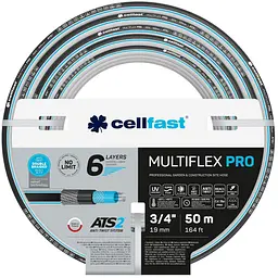 Шланг садовый Cellfast Multiflex Pro 3/4" 50 м (13-822)