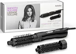 Фен-щітка Shape & Smooth, 800Вт, 2 режими, хол. обдув, кераміка, чорний BaByliss teh0017500 - мініатюра 10