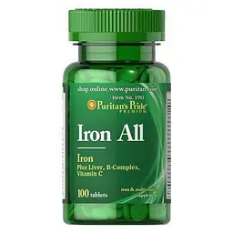 Залізо Iron All Iron 100 tabs