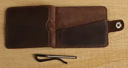 Затискач для купюр SHVIGEL 13786 коричневий - мініатюра 9