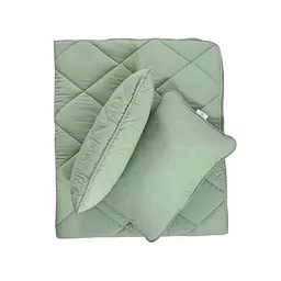 Набір ковдра з подушками Penelope - Colors in Comfort green зелений євро - мініатюра 8
