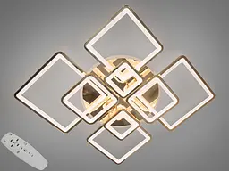 LED-люстра Diasha 8160/8G LED 3color dimmer, 225W, 12375 lm, димер