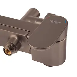 Душова система Koer KB-56030-07 3 функції KR5429, Графіт - мініатюра 7