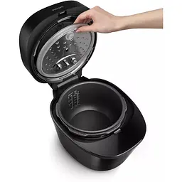 Мультиварка-скороварка Philips All in One Cooker 1000 Вт чорна (HD2151/40) - мініатюра 9