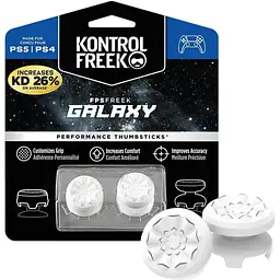 Накладки на стіки KontrolFreek FPS Freek Galaxy для PS4/PS5 2 шт. White [B01BCNZJ54] [96252]