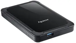 Зовнішній жорсткий диск Apacer AC332 Black 2 TB (AP2TBAC532B-1) [70259] - мініатюра 3