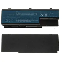 Акумулятор Acer AS07B31 (Aspire 5230, 5720, 5920, 7520, TravelMate 7230, 7530, 7730) 11.1V 4400 mAh, Black