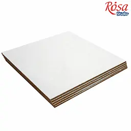 Набір МДФ грунтоване Rosa Studio 15×15 см 5 шт акриловий грунт - мініатюра 3