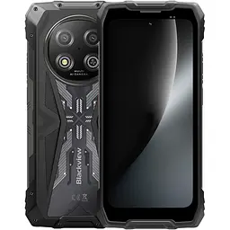 Смартфон Blackview ROCK 2 6.67" HD+ /8GB/256GB/ T8100 /15000mAh / 16+13Мп /IP69K/Black