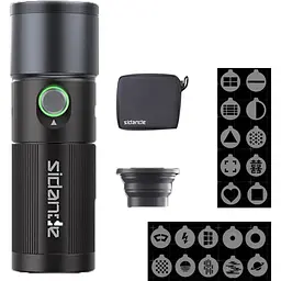 Ліхтар проєкційний SIDANDE L5KS20 10W + Gobo 20шт [168614] - мініатюра 2