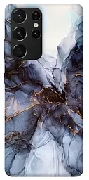 Чохол Demsky Чорно-білий мармур для Samsung Galaxy S21 Ultra