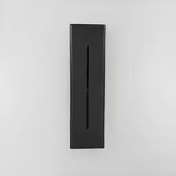 Світильник для сходів у чорному корпусі із світловою лінією 202х57 мм | Line F | Арт. 10018 - мініатюра 7